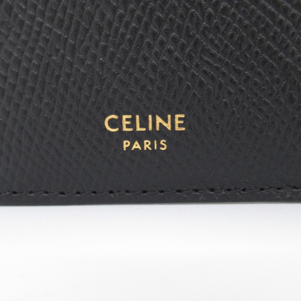 Celine Fragment Case Card Case Accessory Leather … - image 5